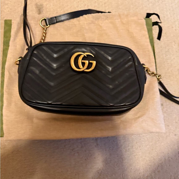 Double G Small Marmont Matelasse Camera Bag Small - Picture 2 of 5